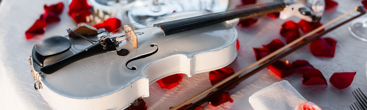 A musical table decoration